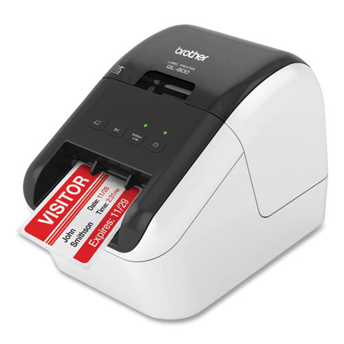 Ql-800 High-speed Professional Label Printer, 93 Labels/min Print Speed, 5 X 8.75 X 6