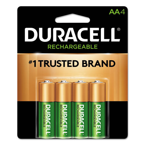 Rechargeable Staycharged Nimh Batteries, Aa, 4/pack
