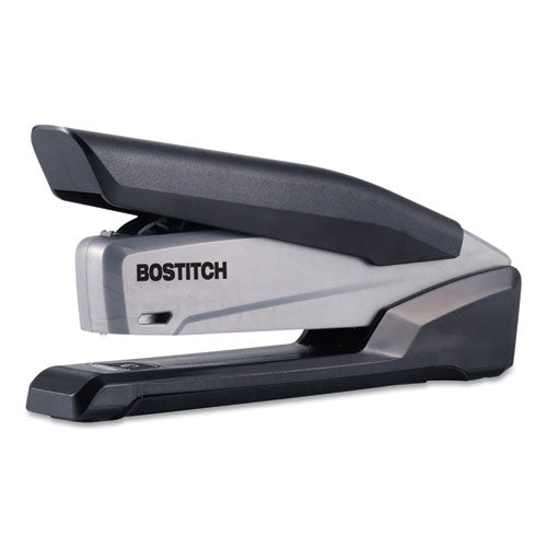 Ecostapler Spring-powered Desktop Stapler With Antimicrobial Protection, 20-sheet Capacity, Gray/black