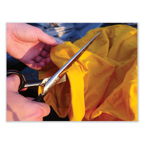 Hot Forged Carbon Steel Shears, 9" Long, 4.5" Cut Length, Black Straight Handle