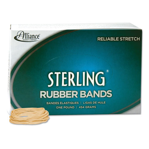 Sterling Rubber Bands, Size 30, 0.03" Gauge, Crepe, 1 Lb Box, 1,500/box