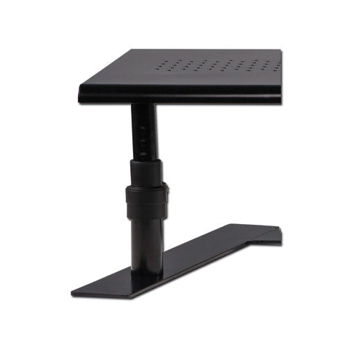 Metal Art Ergotwin Dual Monitor Stand, 25.6 To 33.1 X 12.6 X 6.2 To 8.6, Black, Supports 20 Lb/shelf