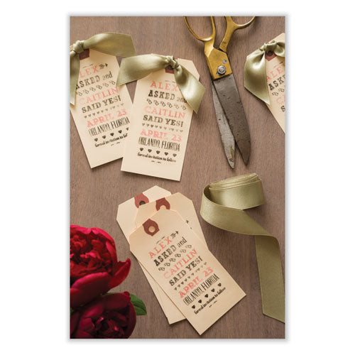 Double Wired Shipping Tags, 11.5 Pt Stock, 4.25 X 2.13, Manila, 1,000/box