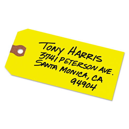 Double Wired Shipping Tags, 11.5 Pt Stock, 4.75 X 2.38, Manila, 1,000/box
