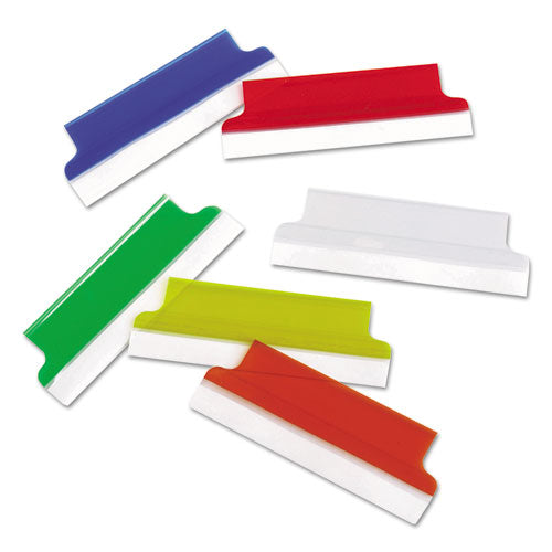 Insertable Index Tabs With Printable Inserts, 1/5-cut, Clear, 1" Wide, 25/pack