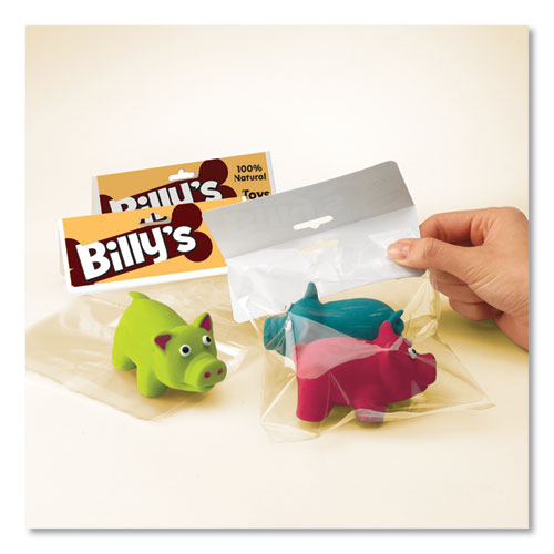 Sure Feed Printable Toppers With Bags, 1.75 X 5, White, 40/pack