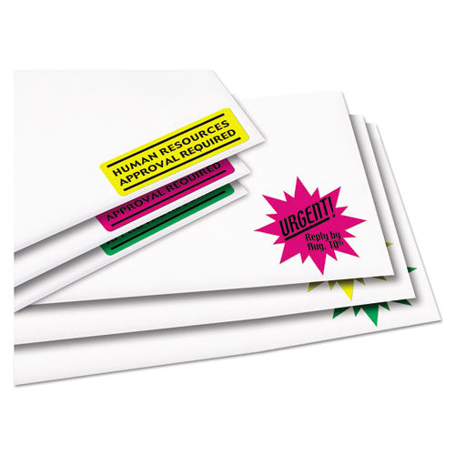 High-visibility Permanent Laser Id Labels, 5.5 X 8.5, Neon Magenta, 200/box