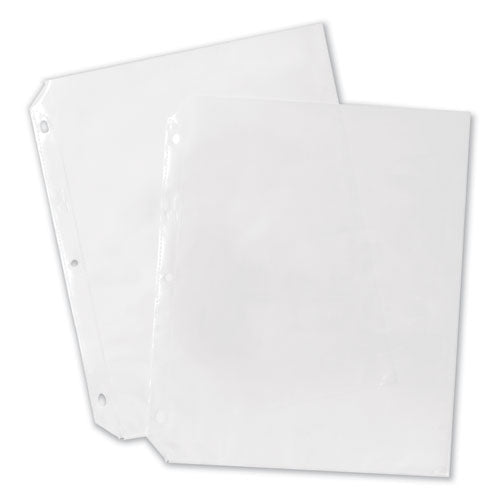 Top-load Poly Sheet Protectors, Heavy Gauge, Letter, Nonglare, 100/box