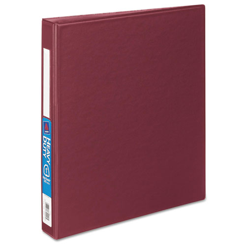 Heavy-duty Non-view Binder With Durahinge And Locking One Touch Ezd Rings, 3 Rings, 3" Capacity, 11 X 8.5, Maroon