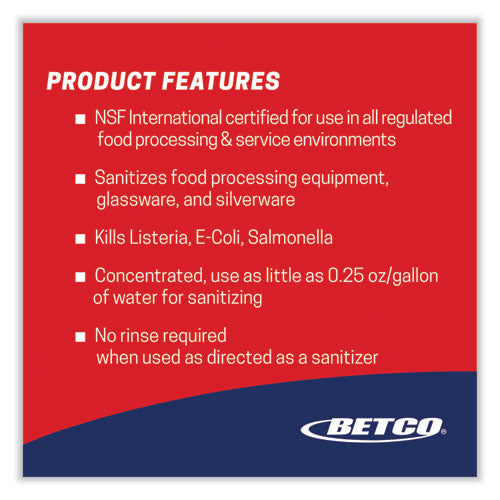 Symplicity Sanibet Multi-range Sanitizer Disinfectant Deodorizer, 1 Gal Bottle, 4/carton