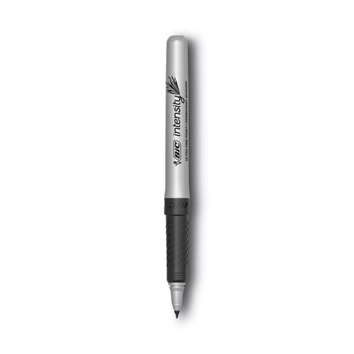 Intensity Ultra Fine Tip Permanent Marker, Extra-fine Needle Tip, Tuxedo Black, Dozen