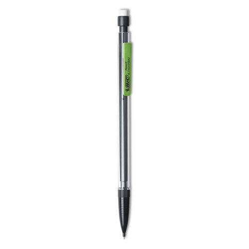 Xtra Smooth Mechanical Pencil, 0.7 Mm, Hb (#2.5), Black Lead, Clear Barrel, Dozen