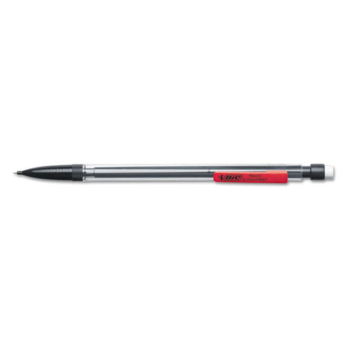 Xtra Smooth Mechanical Pencil, 0.7 Mm, Hb (#2.5), Black Lead, Clear Barrel, Dozen