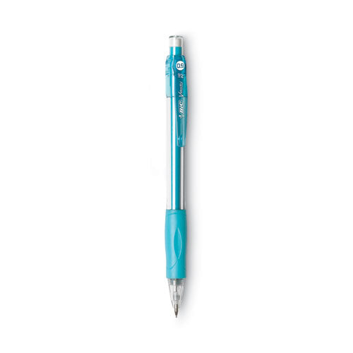 Velocity Original Mechanical Pencil, 0.9 Mm, Hb (#2.5), Black Lead, Turquoise Barrel, Dozen