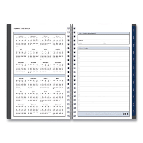 Passages Weekly/monthly Planner, 8 X 5, Charcoal Cover, 12-month (jan To Dec): 2023