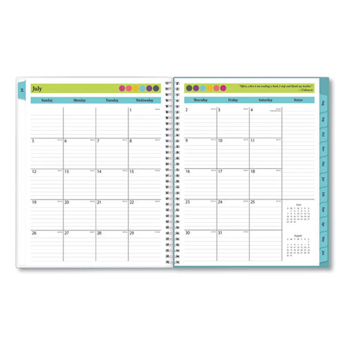 Teacher Dots Academic Year Create-your-own Cover Weekly/monthly Planner, 11 X 8.5, 12-month (july To June): 2022 To 2023