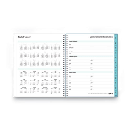 Teacher Dots Academic Year Create-your-own Cover Weekly/monthly Planner, 11 X 8.5, 12-month (july To June): 2022 To 2023