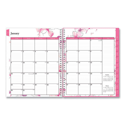 Breast Cancer Awareness Create-your-own Cover Weekly/monthly Planner, Orchid Artwork, 11 X 8.5, 12-month (jan-dec): 2023