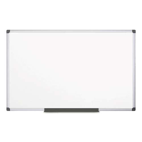 Porcelain Value Dry Erase Board, 24 X 36, White Surface, Silver Aluminum Frame