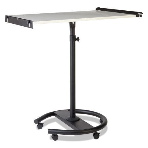 360 Multi-use Mobile Magnetic Dry Erase Easel, 27 X 41, White Surface, Black Steel Frame