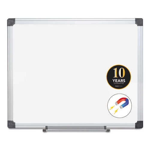 Value Lacquered Steel Magnetic Dry Erase Board, 18 X 24, White Surface, Silver Aluminum Frame