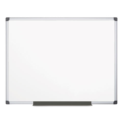 Value Lacquered Steel Magnetic Dry Erase Board, 96 X 48, White Surface, Silver Aluminum Frame