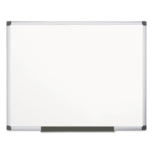 Value Lacquered Steel Magnetic Dry Erase Board, 72 X 48, White Surface, Silver Aluminum Frame