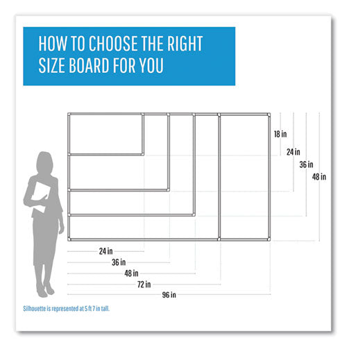 3-in-1 Planner Board, 24 X 18, Natural/white Surface, Silver Aluminum Frame