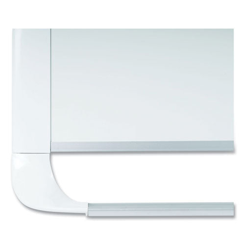 Gold Ultra Magnetic Dry Erase Boards, 48 X 36, White Surface, White Aluminum Frame