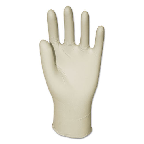 General-purpose Latex Gloves, Powder-free, 4.4 Mil, Medium, Natural, 100/box