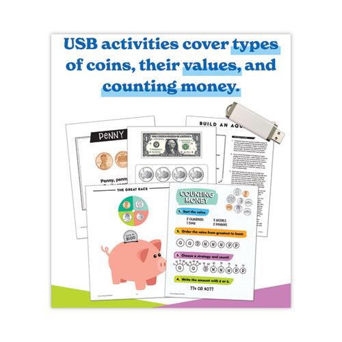 In A Flash Usb, Us Money, Ages 6-8, 229 Pages