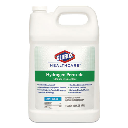 Hydrogen-peroxide Cleaner/disinfectant, 1 Gal Bottle, 4/carton