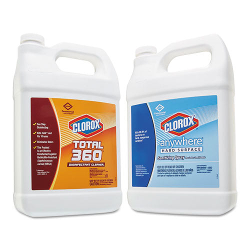 Total 360 Disinfectant Cleaner, 128 Oz Bottle, 4/carton