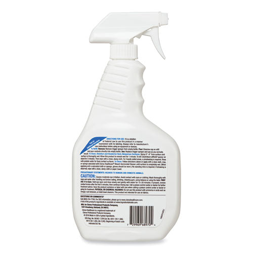 Bleach Germicidal Cleaner, 32 Oz Spray Bottle
