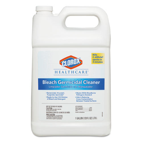 Bleach Germicidal Cleaner, 32 Oz Spray Bottle, 6/carton