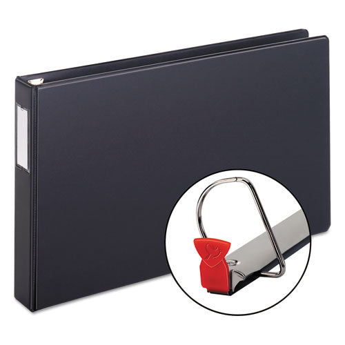 Premier Easy Open 11 X 17 Locking Slant-d Ring Binder, 3 Rings, 1" Capacity, 11 X 17, Black