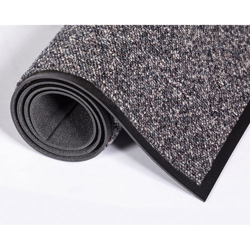 Cordless Stat-zap Carpet Top Mat, Pewter Gray Carpeted Olefin-polypropylene Surface, 36" X 60"