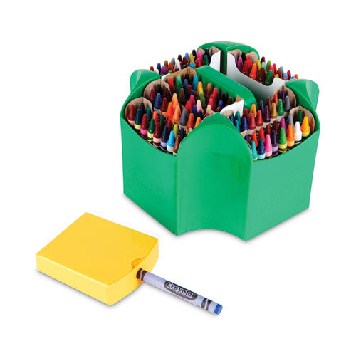 Ultimate Crayon Case, Sharpener Caddy, 152 Colors