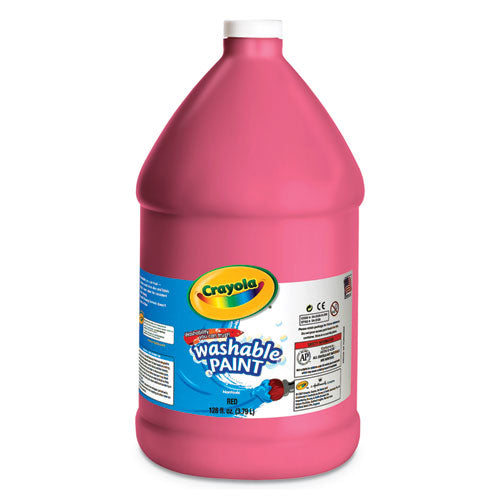 Washable Paint, Brown, 1 Gal Bottle