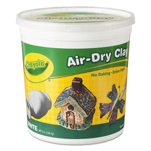 Air-dry Clay,white,  2.5 Lbs