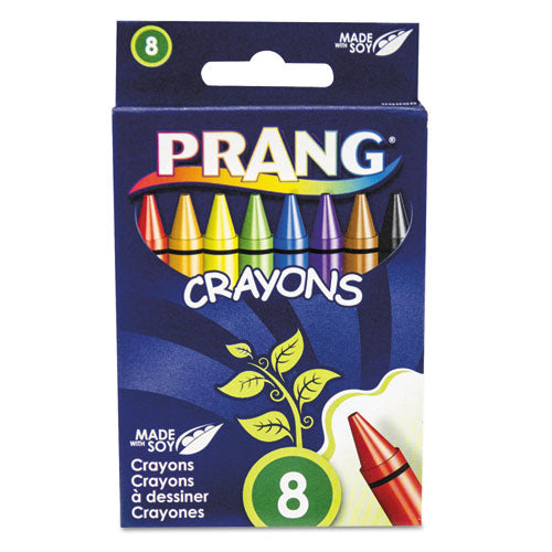 Crayons Made With Soy, 100 Each Of 8 Colors, 800/carton