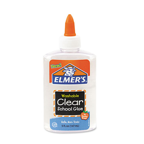 Washable School Glue, 1.25 Oz, Dries Clear