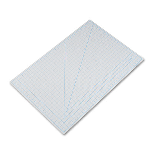 Self-healing Cutting Mat, Nonslip Bottom, 1" Grid, 18 X 24, Gray