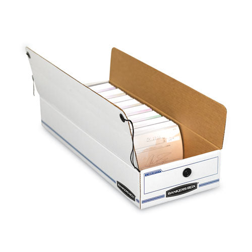 Liberty Check And Form Boxes, 6.25" X 24" X 4.5", White/blue, 12/carton