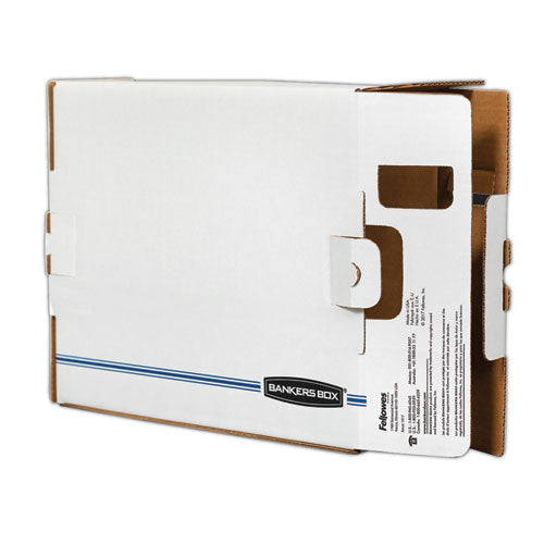 X-ray Storage Boxes, 5" X 18.75" X 14.88", White/blue, 6/carton