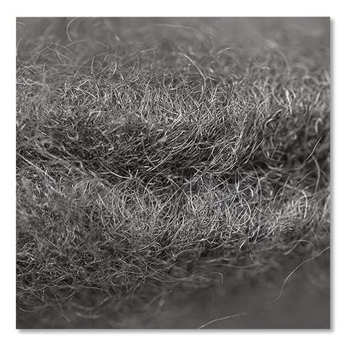 Radial Steel Wool Pads, Grade 00 (very Fine): Cleaning And Polishing, 20" Diameter, Gray, 12/carton