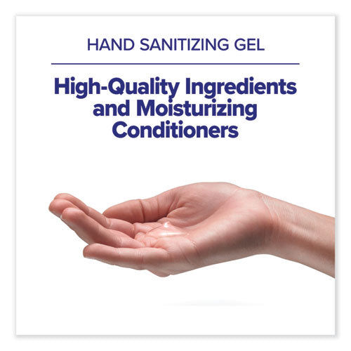 Advanced Gel Hand Sanitizer Refill, 1,200 Ml, Clean Scent, For Es4 Dispensers, 2/carton