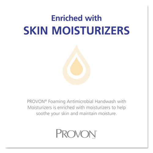 Foaming Antimicrobial Handwash/moisturizer Refill, For Fmx-12 Dispenser, Light Floral Scent, 2,000 Ml, 2/carton