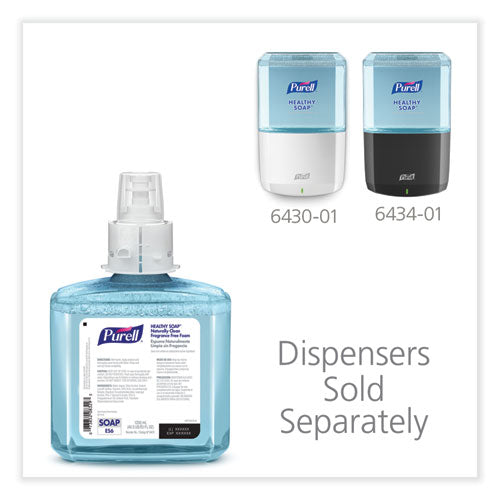 Clean Release Technology Healthy Soap Naturally Clean Foam, For Es6 Dispensers,  Fragrance-free, 1,200 Ml, 2/carton