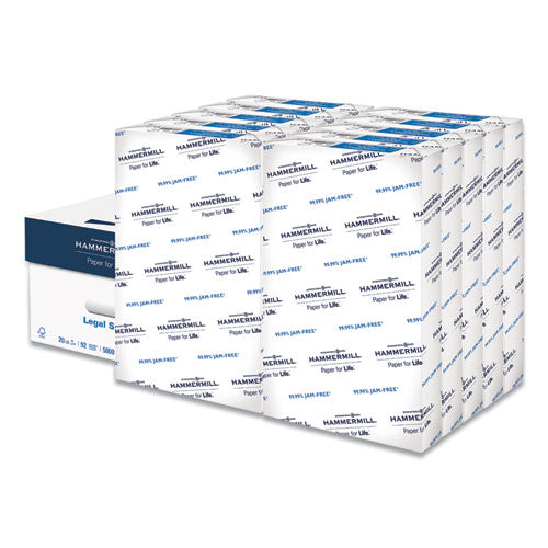 Copy Plus Print Paper, 92 Bright, 20 Lb Bond Weight, 8.5 X 11, White, 500 Sheets/ream, 10 Reams/carton, 40 Cartons/pallet